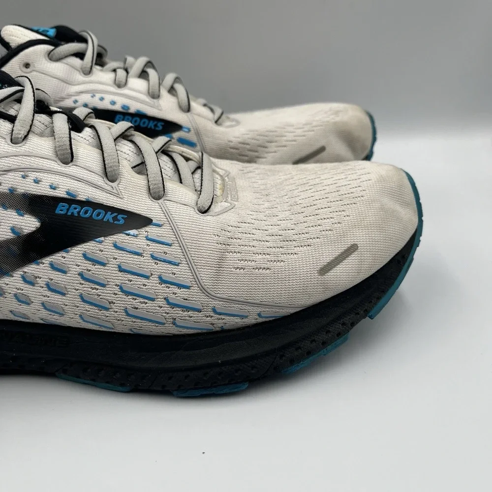 Brooks Adrenaline 21 Men's Size 10 D (Medium) Running Shoes Gray Gym *READ*